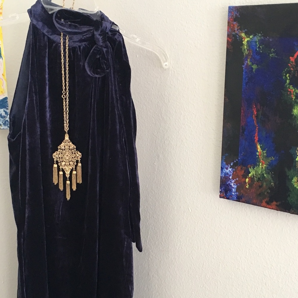 Blue Velvet J&J by Janie and Jack Dress